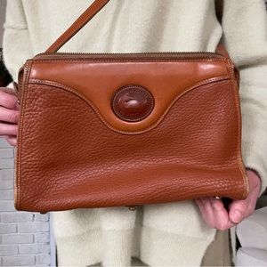 Dooney and Bourke vintage camel satchel
